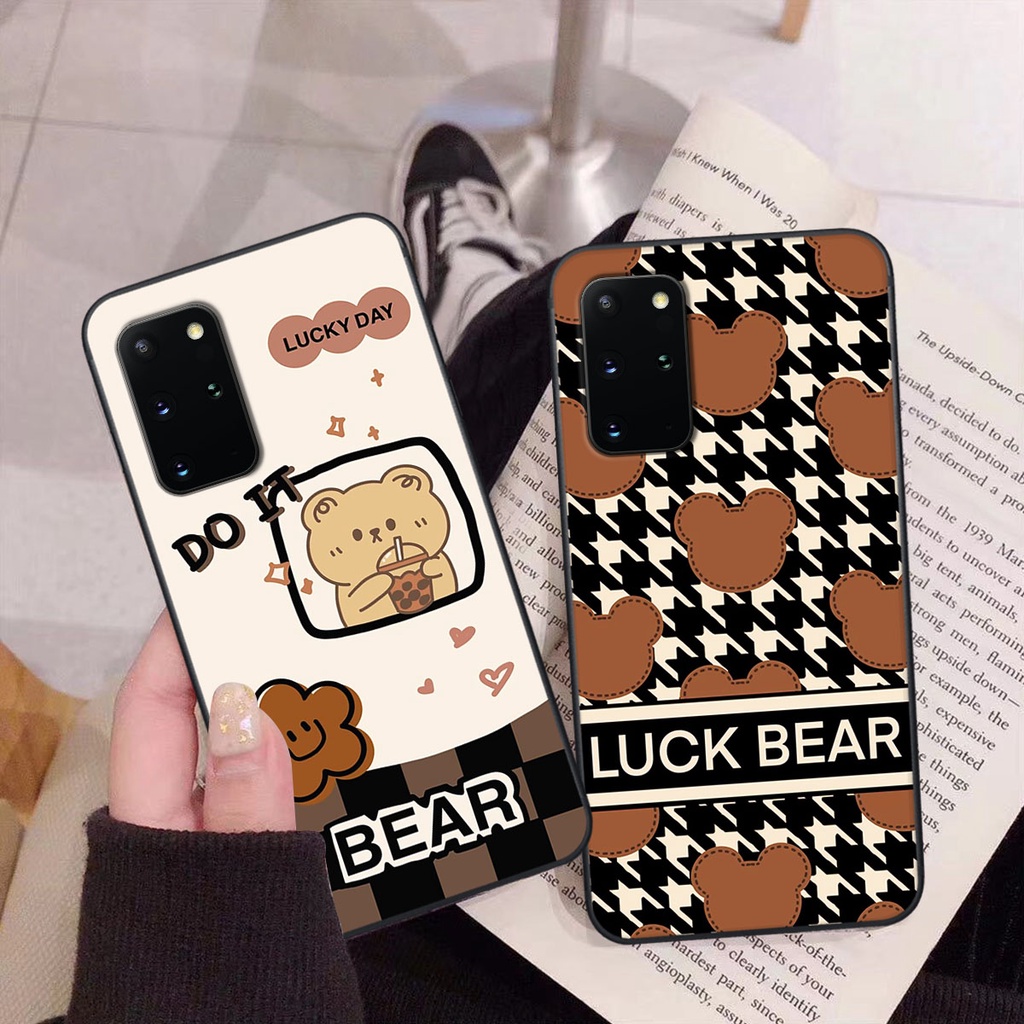 Ốp lưng Samsung S20 PLUS happy day, gấu bear dễ thương - BỀN - ĐẸP -BAO GIÁ TOÀN THỊ TRƯỜNG