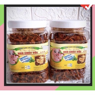 Khô heo cháy tỏi 500g