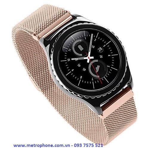 Dây Đeo SamSung Gear S2 Classic/Ticwatch 1/ Ticwatch 2/Moto 360 (2015)/ Watch 42mm Kim Loại