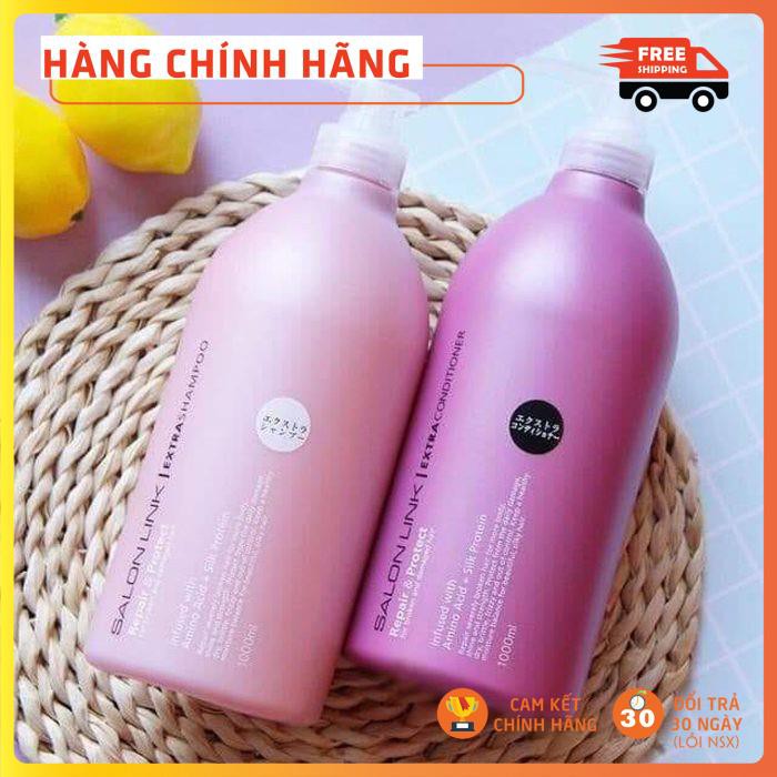 Dầu Gội Salon Link Extra 1000ML Hàng Nhật Nội Địa | Dầu Gội Dầu Xả Cặp Salon Hàng Nhật