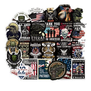 Set 50 STICKER BST "Lính Thủy Đánh Bộ" Trang Trí Laptop, IPhone, Vali... Bao NGẦU ĐỘC CHẤT