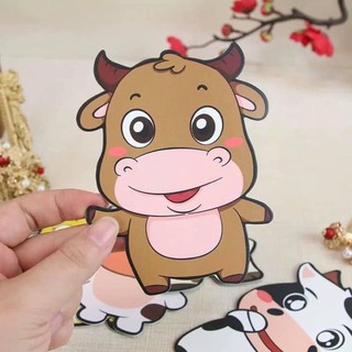 LÌ XÌ HOẠT HÌNH 3D SIÊU NGỘ NGHĨNH ( SET 10C )