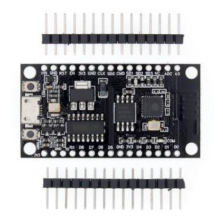 1 Mô Đun Kích Thước Vi Xử Lý Wifi Esp8266+Extra 32m, Usb-Ser Ch340G