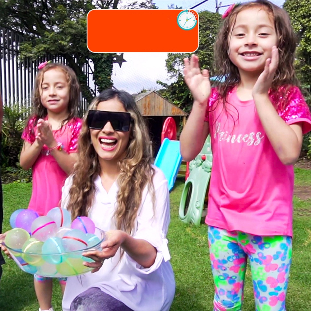 Bong Bóng Nước Bằng Silicone Có Thể Tái Sử Dụng Đường Kính 6cm