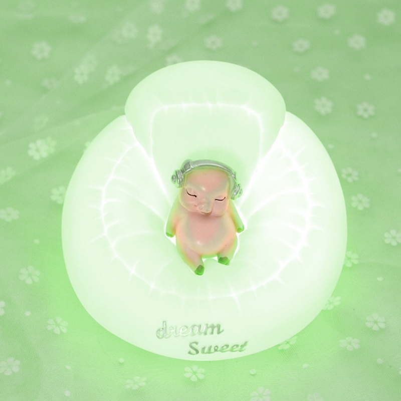 Đèn Ngủ Hình Động Vật Hoạt Hình Lãng Mạn Bằng Vinyl