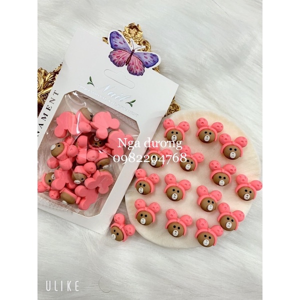 ( Hàng Chính Hãng ) Set cham hoạt hình - set cham đính móng