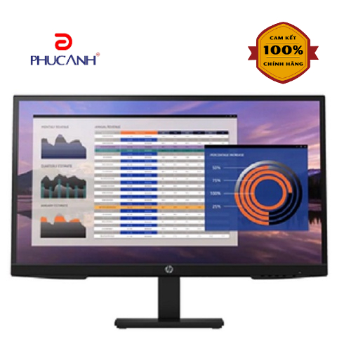 [Mã ELHP500 giảm 10% đơn 500K] Màn hình HP P27H 27inch 7VH95AA IPS