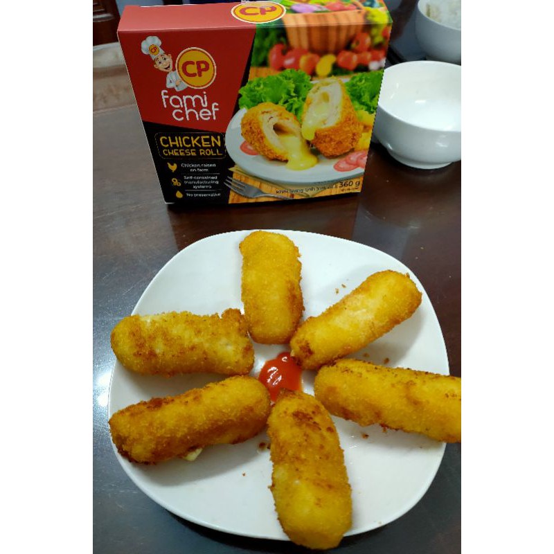 Gà cuộn phomai ( Chickken cheese roll) 360g | BigBuy360 - bigbuy360.vn