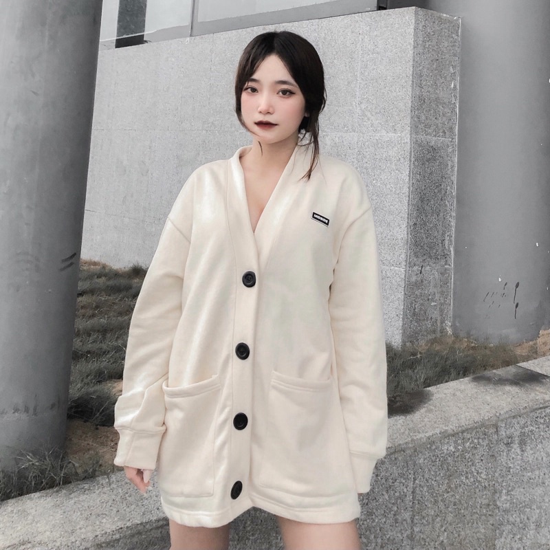 ÁO CARDIGAN MIDSIDE ( XÁM &amp; KEM )