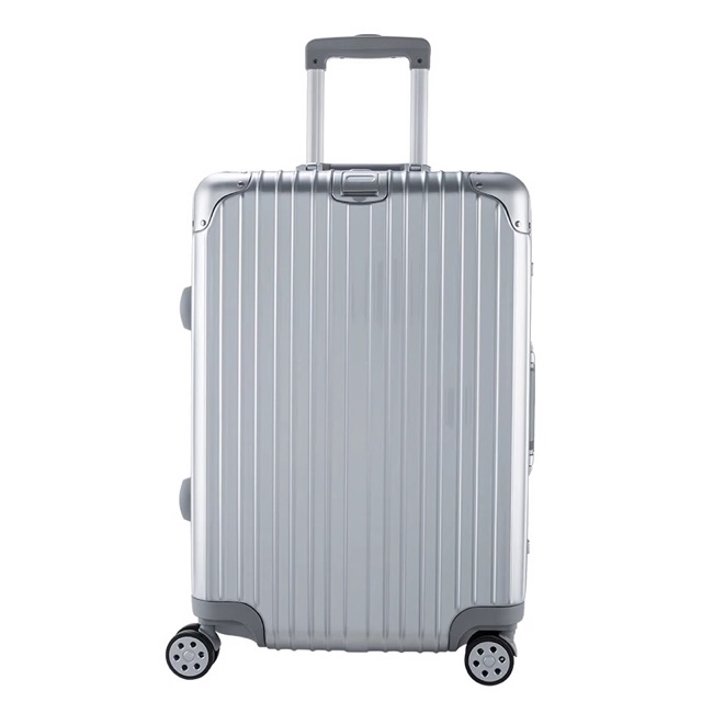 Vali 26inch Khung nhôm khoá sập RMW lót xanh