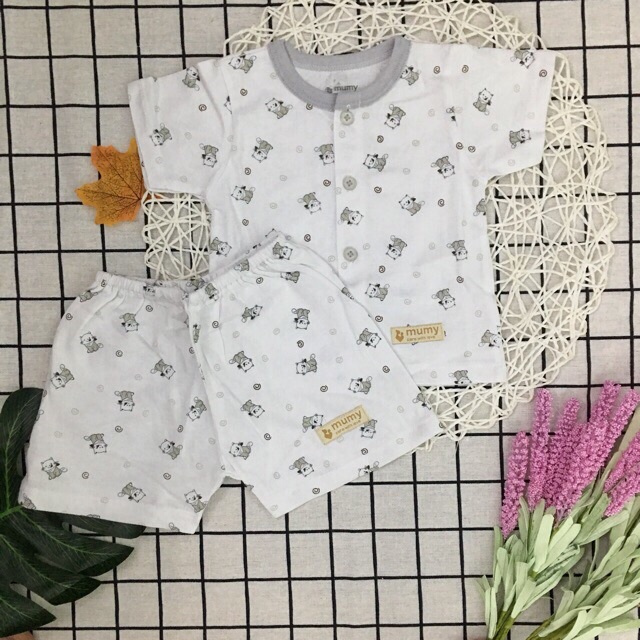 Bộ Numy (nuna) 100% cotton cho bé chất đẹp