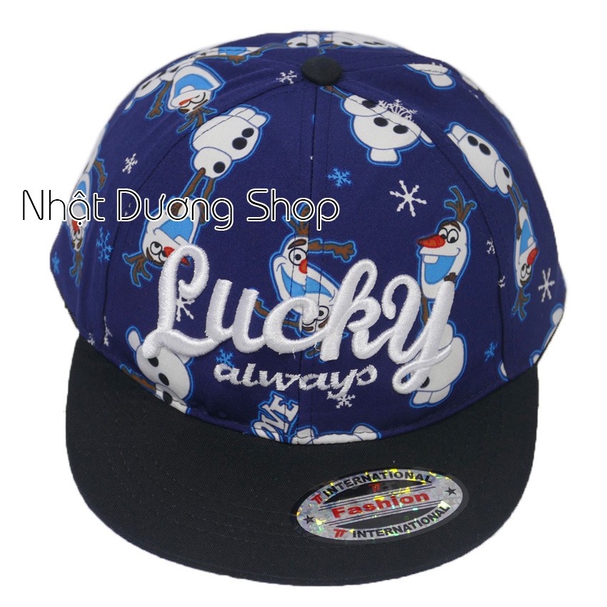 [ Hình thật ] Nón kết hiphop dành cho trẻ em từ 3 -7 tuổi chất liểu vải Sam Sung cao cấp tạo cảm giác êm ái cho bé