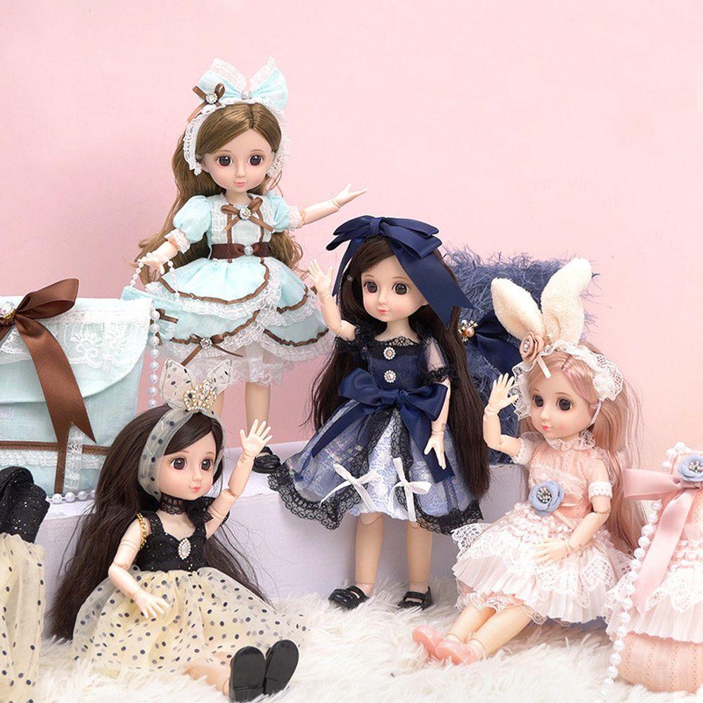 Đầm Kèm Nón Xinh Xắn Dành Cho Búp Bê 12 Inch 30cm 1 / 6