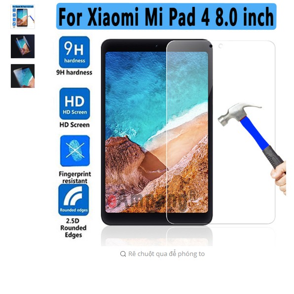 Kính cường lực Mi Pad 4