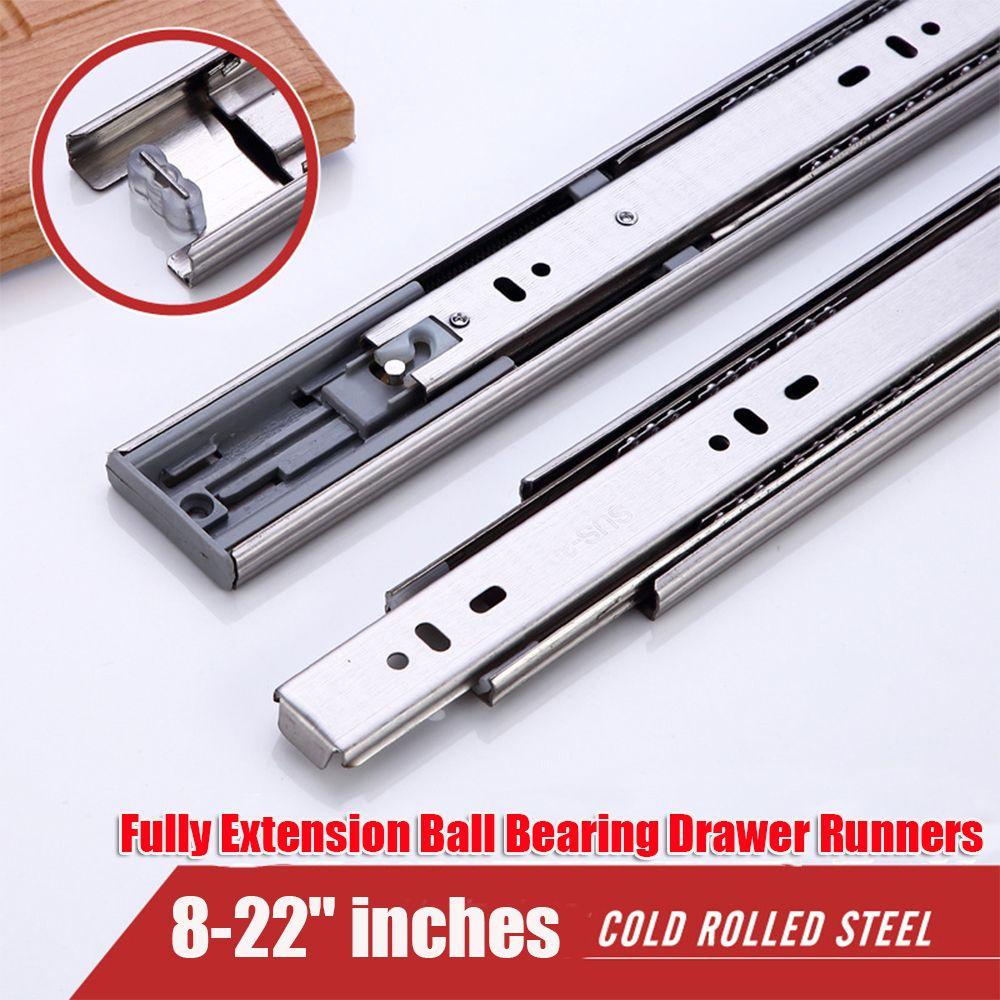 Bộ 2 Thanh Trượt Bằng Thép Không Gỉ Chịu Lực Chất Lượng Cao