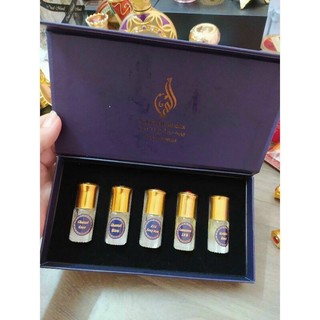 Set 5 tinh dầu nước hoa Dubai