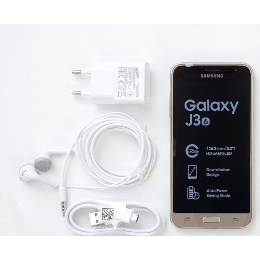 [Mã 229ELSALE hoàn 7% đơn 300K] Điện thoại Samsung Galaxy J3 Lte Trắng - Chính hãng