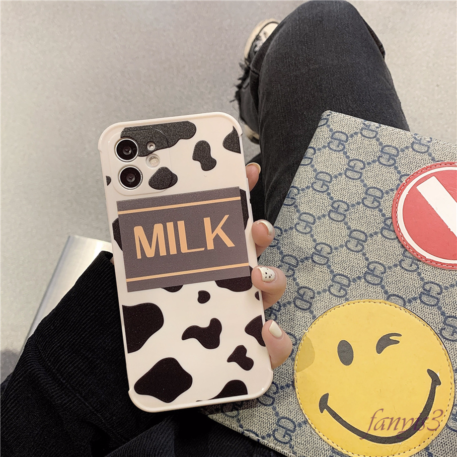 Ốp Lưng Silicone Hình Chú Bò Đáng Yêu Cho Iphone 12 11 Pro Max 12 Mini Xs Max Xr 7 8 Plus | BigBuy360 - bigbuy360.vn