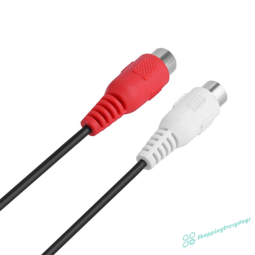 Cáp Chuyển Đổi Âm Thanh 3.5mm Sang 2 Rca