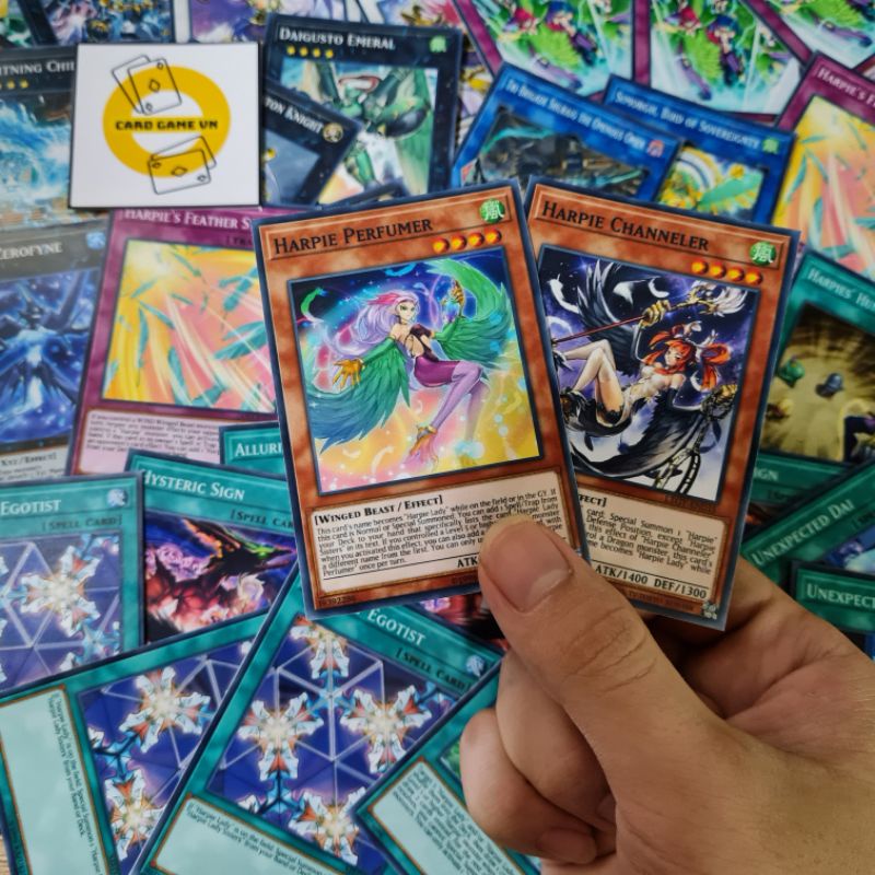 Bài YuGiOh - Bộ 54 lá bài Harpie Lady Deck của Mai Valentine - Card Game VN
