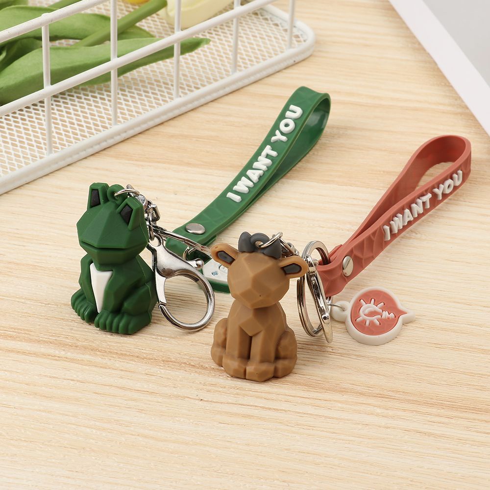Móc Khóa Hình Động Vật Dễ Thương