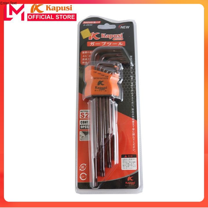 Bộ lục giác hoa thị đa năng đầu bông hàng nội địa Nhật KAPUSI cao cấp K-0830 hàng cao cấp dùng la phê