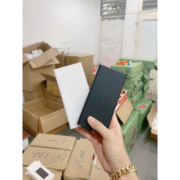Pin sạc dự phòng Xiaomi tích hợp sạc không dây Mi 10000 mAh. Bảo hành 6 tháng