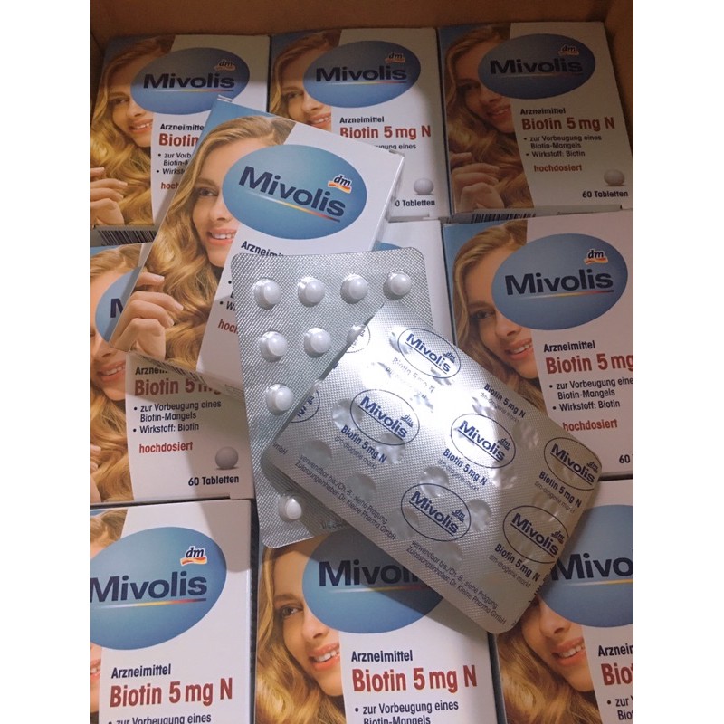 Viên uống mọc tóc Biotin Đức