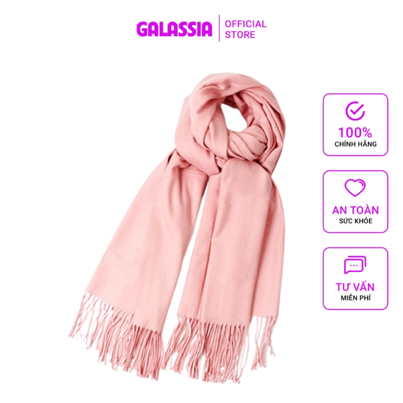Khăn len Unisex choàng cổ chất len dệt mịn giữ ấm mùa đông cho nam nữ GALASSIA