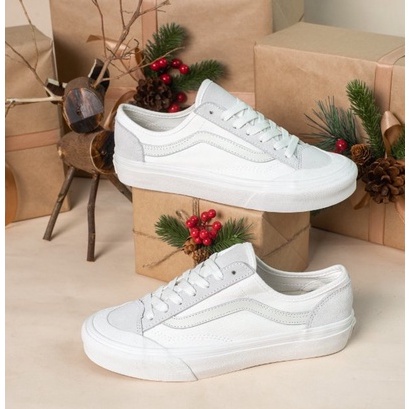 Giày Sneaker Nam, Giày Vans [REAL] Style 36 Decon Trắng cho nam nữ