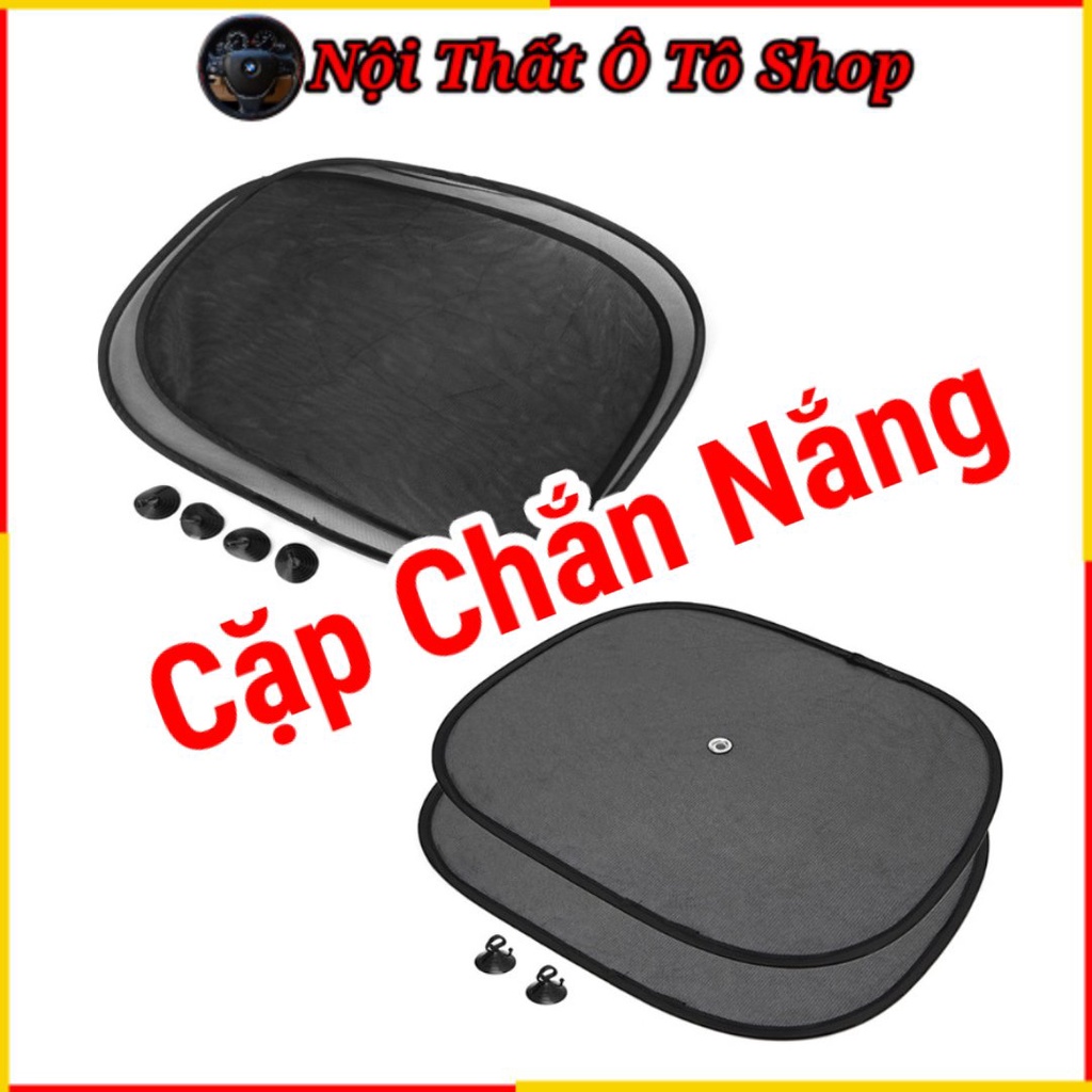 Set 2 Tấm Che Nắng Cửa Xe Ô tô - Xe Hơi Chống Nhiệt - Tia UV Hiệu Quả | Nội Thất Ô Tô Shop