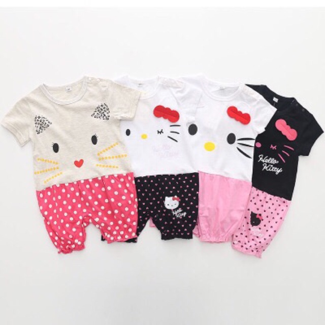 Body mèo Kitty cực xinh cho bé gái ( Hàng QCCC có ảnh thật)