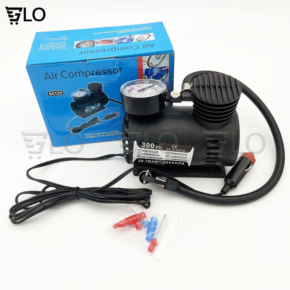 Máy Bơm Lốp Xe Hơi Air 12v Dùng Cổng Mồi Thuốc