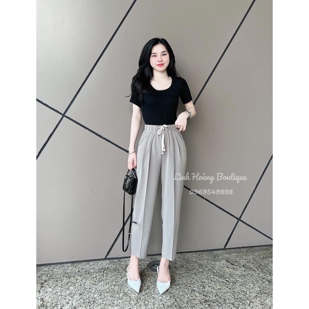 Quần baggy cạp chun hot