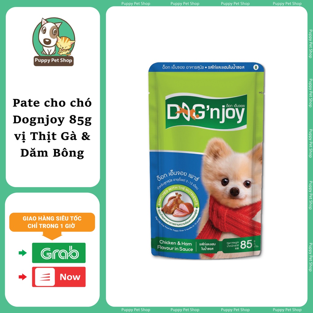 Pate cao cấp cho chó DOG'NJOY - Nhập khẩu THÁI LAN