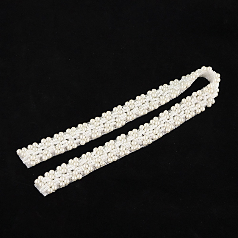 Thắt Lưng Đính Hạt Ngọc Trai Thời Trang Cho Nữ