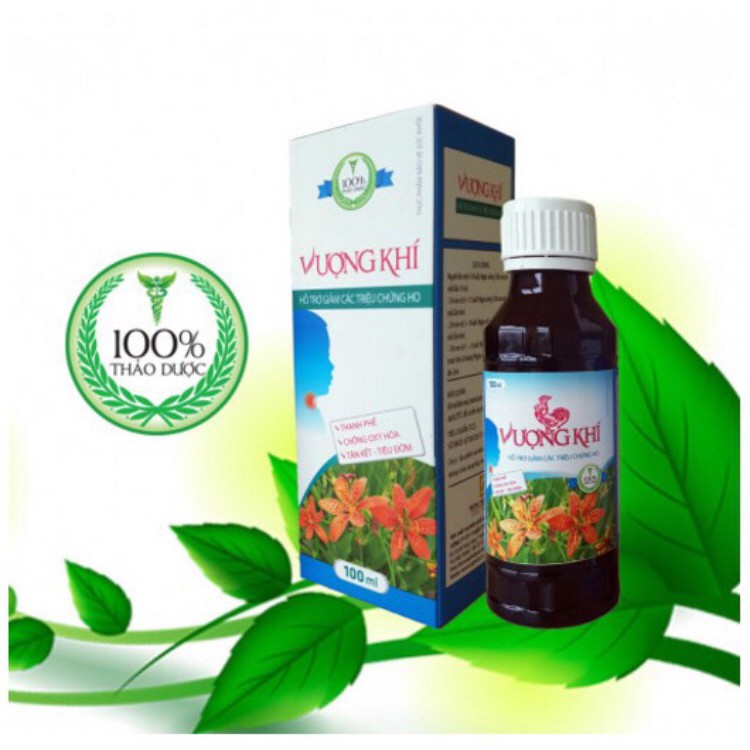 [nhập SALEVIP giảm 5%] Cao Lỏng Vượng Khí cho bé chai 100ml - Giúp bổ phế, giảm ho, loãng đờm, giảm đau họng