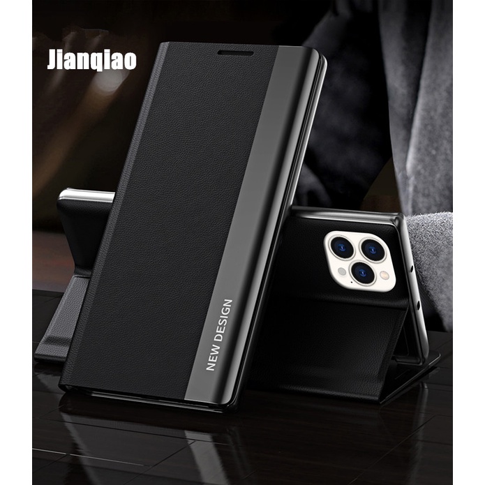 Bao Da Điện Thoại Dạng Ví Nắp Lật Nam Châm Sang Trọng Cho Xiaomi 11i 2022 12 12X 11T 11 10 Pro Lite