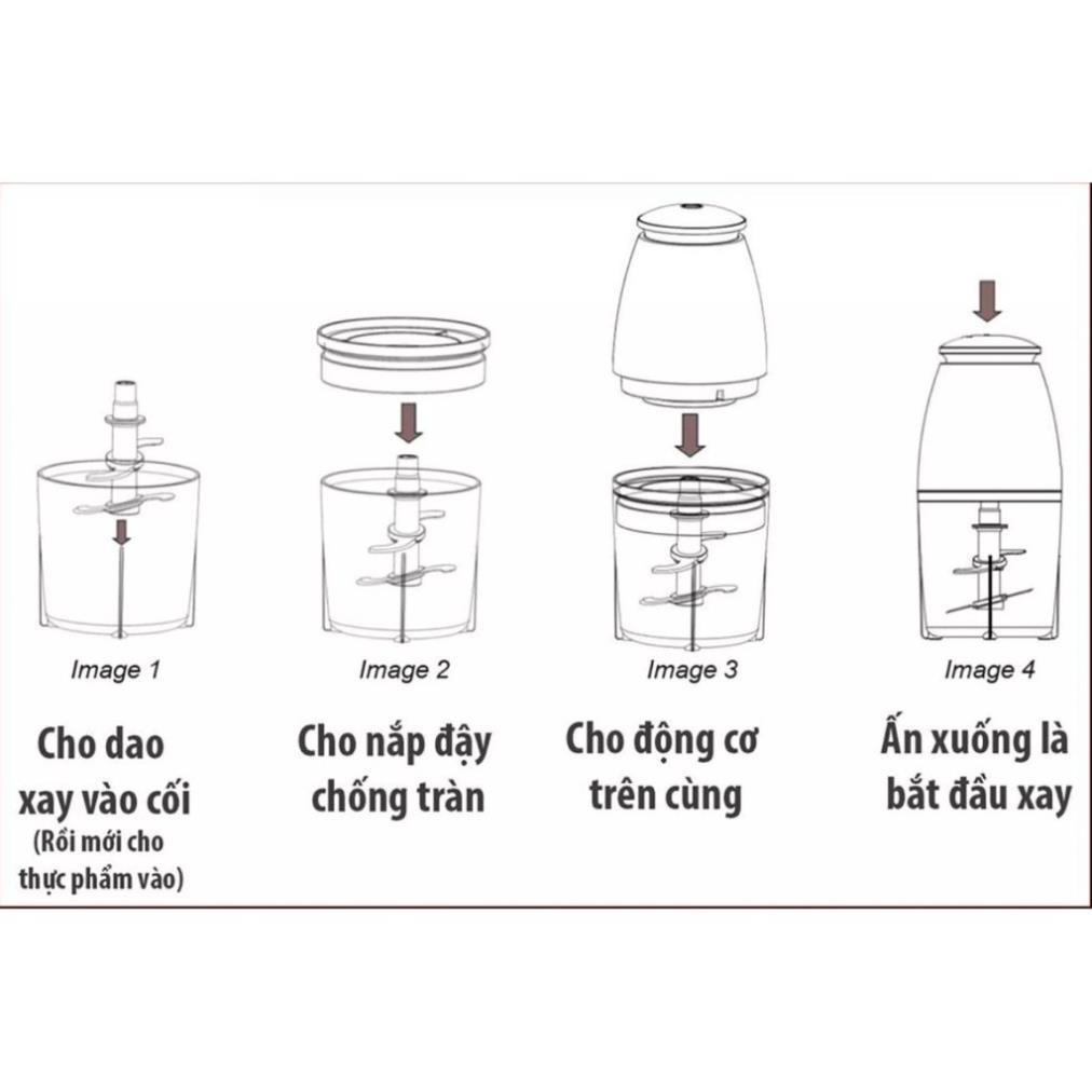 [Xả hàng nghỉ tết] Máy xay sinh tố / Máy xay thịt xay đá Osaka Japan đa năng