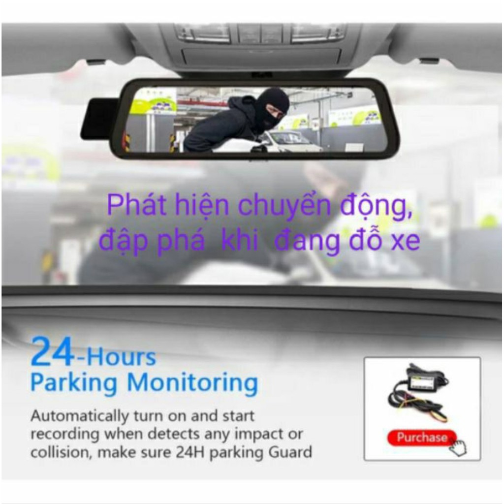 Camera hành trình màn gương Android 4G, Wifi,GPS . tặng thẻ nhớ 32GB | BigBuy360 - bigbuy360.vn