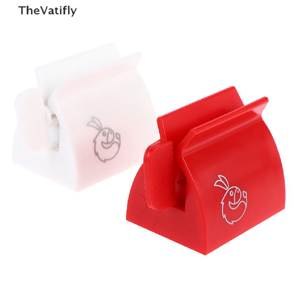 [TheVatifly] 1 Ống Nặn Kem Đánh Răng Dễ Dàng Cuộn Vào Giá Đỡ Cho Phòng Tắm Bán Chạy