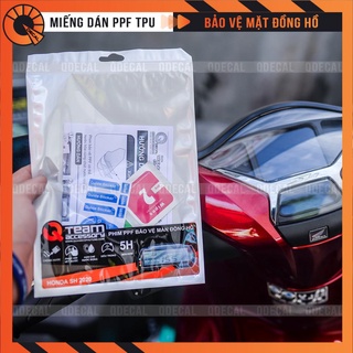 Miếng dán PPF bảo vệ đồng hồ xe SH các đời