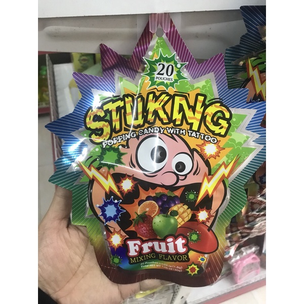 Kẹo nổ striking 12k/gói 20 gói nhỏ