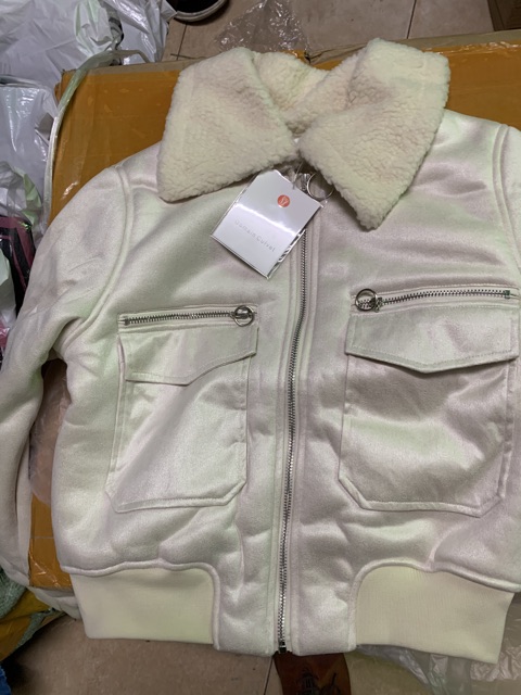 Áo khoác trần lông cừu [ Ảnh thật