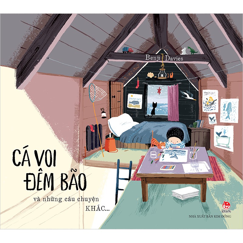 Sách Boxset - Cá voi đêm bão và những câu chuyện khác ( 4 Quyển ) - Nxb Kim Đồng