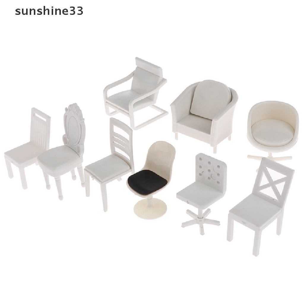 Mô hình ghế sofa trang trí nội thất nhà búp bê tỉ lệ 1:20