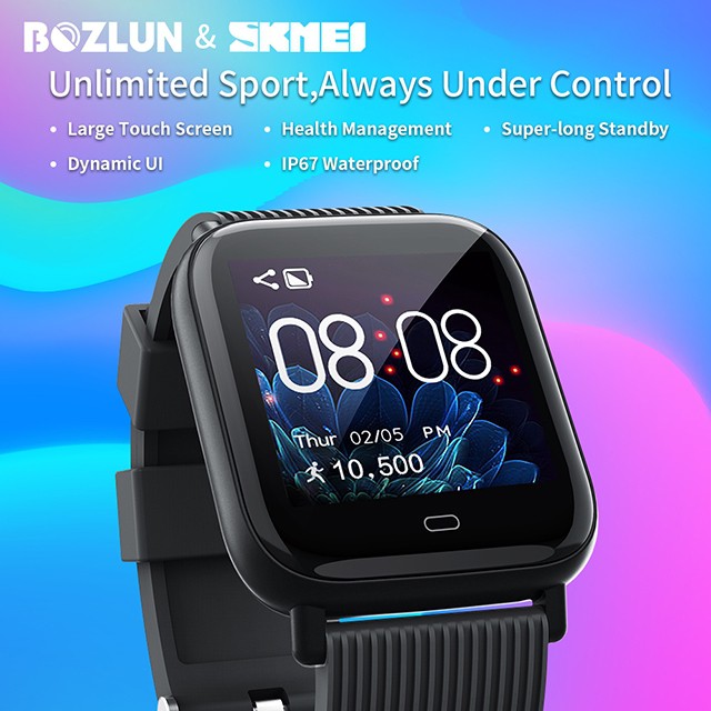Đồng Hồ Thông Minh SKMEI G20 W34 Đo ECG PPG Gọi Bluetooth Cho Apple Android PK F10 Iwo 8 10