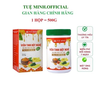 0.5kg viên tinh bột nghệ Tuệ Minh hàng chính hãng có tem cào kiểm tra