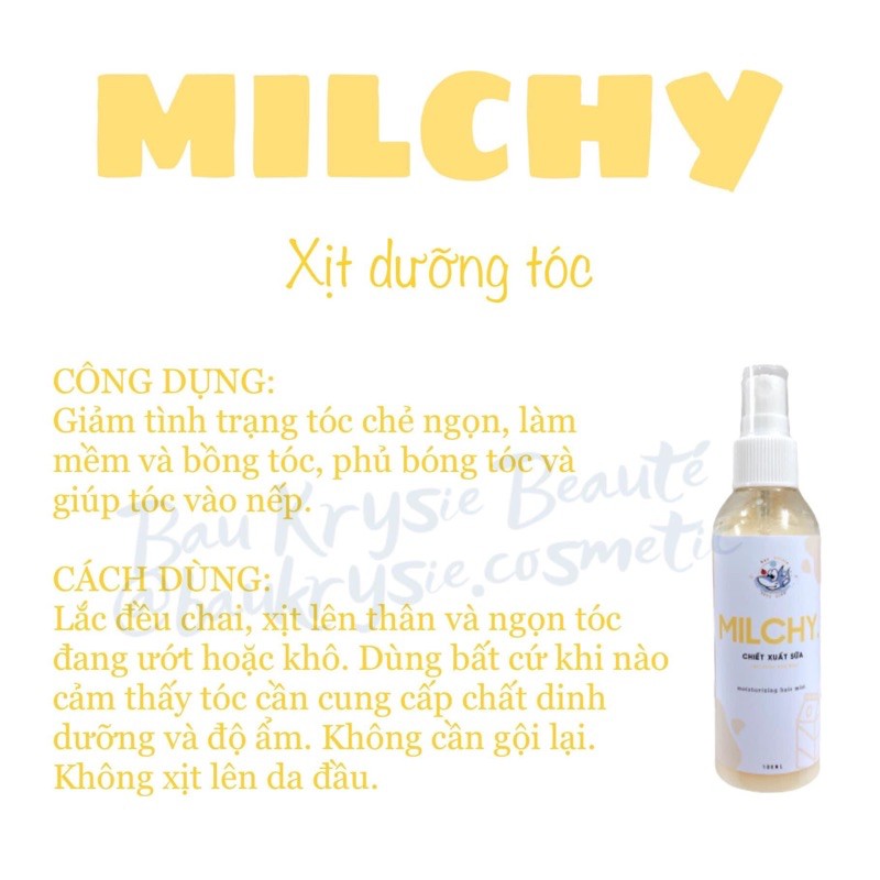 XỊT VÁNG SỮA MILCHY [TẶNG 4 VIÊN SERUM] | BigBuy360 - bigbuy360.vn