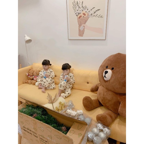 [PEEKABOO] Bộ Dài Tay Chấm Bi Thu Đông Cho Bé Mới Nhất 2021